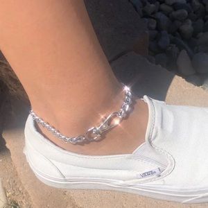 ✨Silver chunky anklet✨brand new ✨